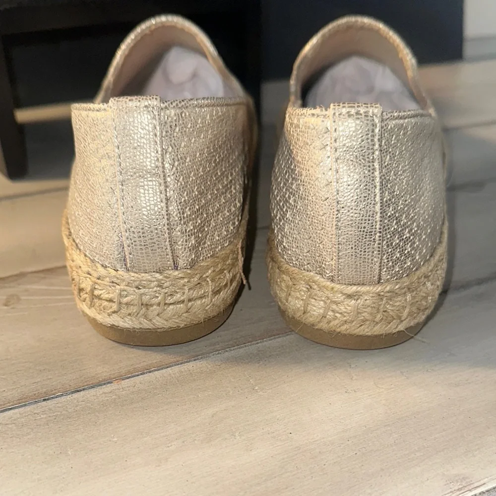 Charter‎ Club Shimmering Gold Espadrilles